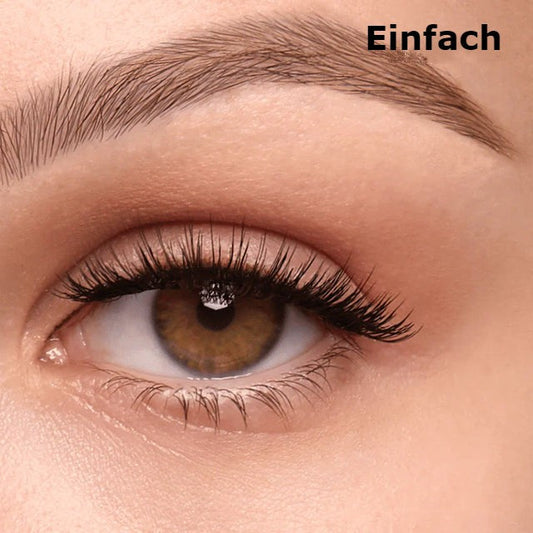 Stilvolle magnetische künstliche Wimpern