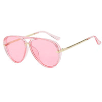 Stilvolle Piloten-Sonnenbrille mit UV-400-Schutz