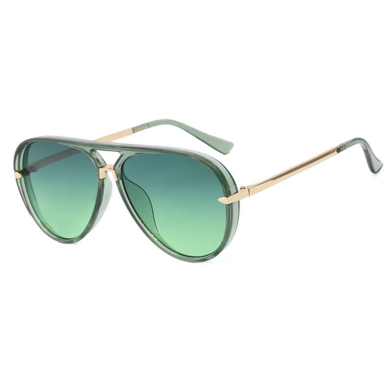 Stilvolle Piloten-Sonnenbrille mit UV-400-Schutz