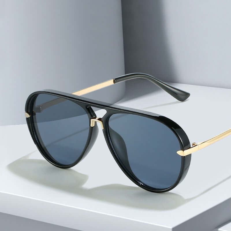 Stilvolle Piloten-Sonnenbrille mit UV-400-Schutz