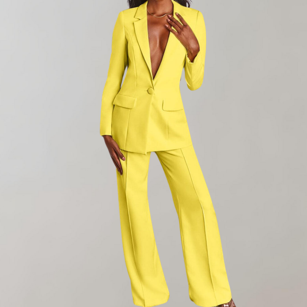 Stilvolles Blazer- und Hosenset