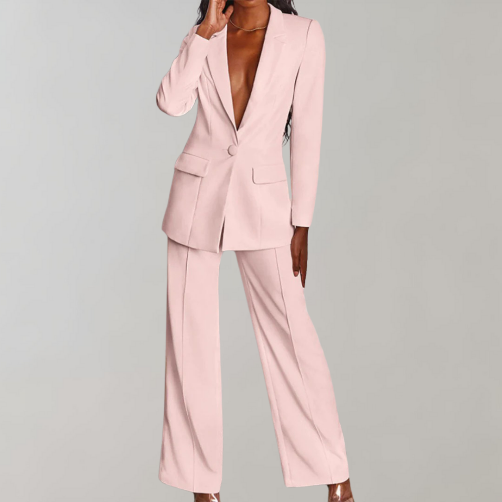 Stilvolles Blazer- und Hosenset