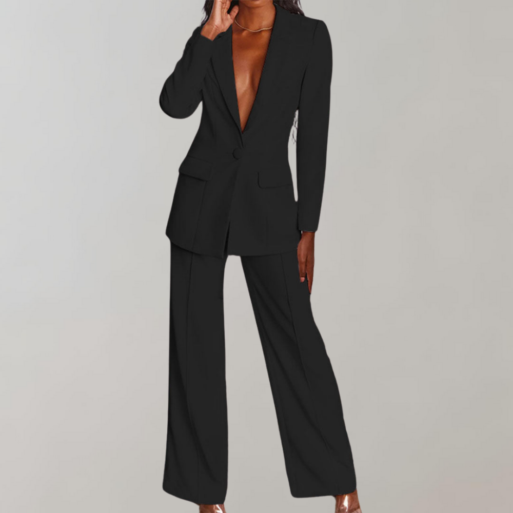 Stilvolles Blazer- und Hosenset