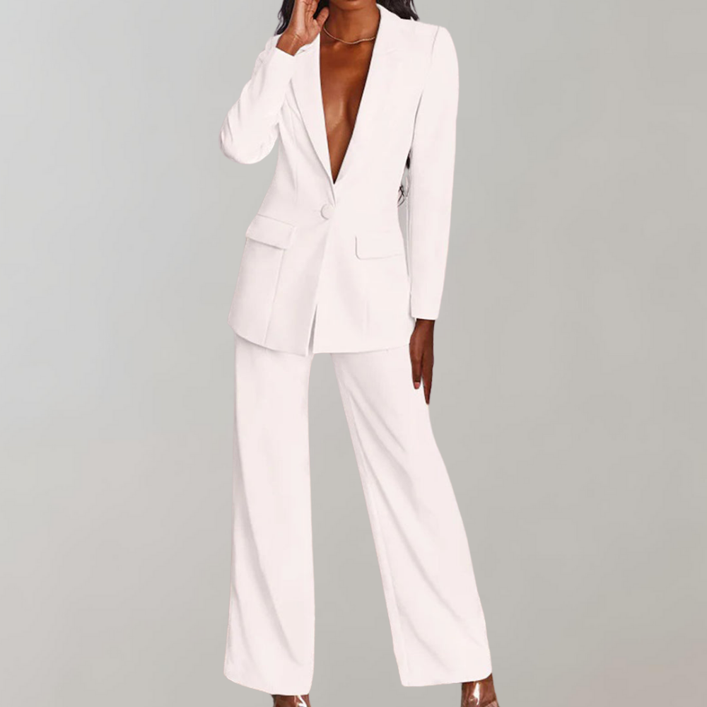 Stilvolles Blazer- und Hosenset