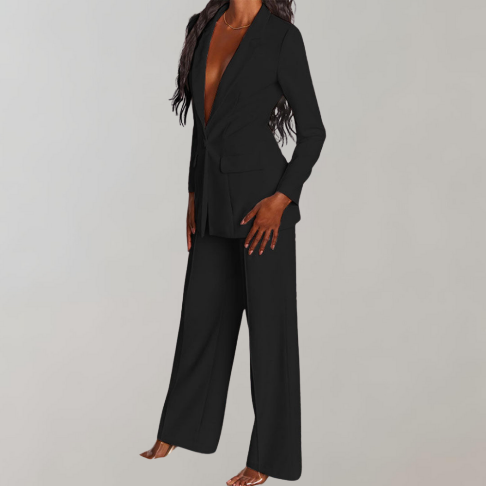 Stilvolles Blazer- und Hosenset