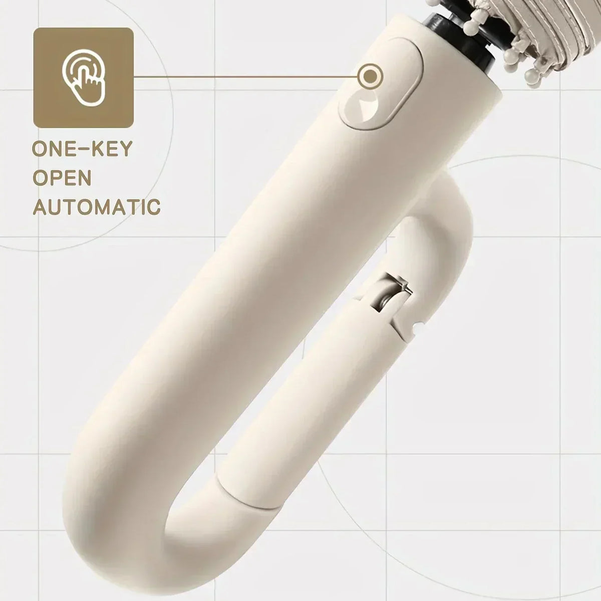 StormGuard Pro kompakter Regenschirm