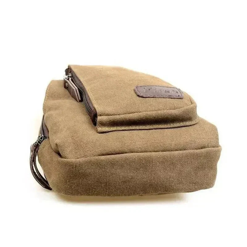 Strapazierfähige, verstellbare Canvas-Schultertasche - Praktisch und langlebig