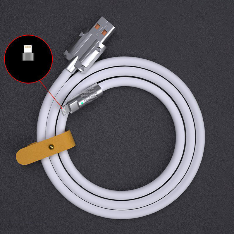 Strapazierfähiges USB-C-Schnellladekabel mit Zinklegierung