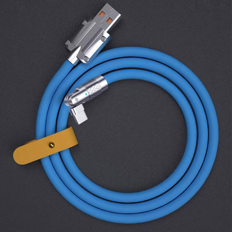 Strapazierfähiges USB-C-Schnellladekabel mit Zinklegierung
