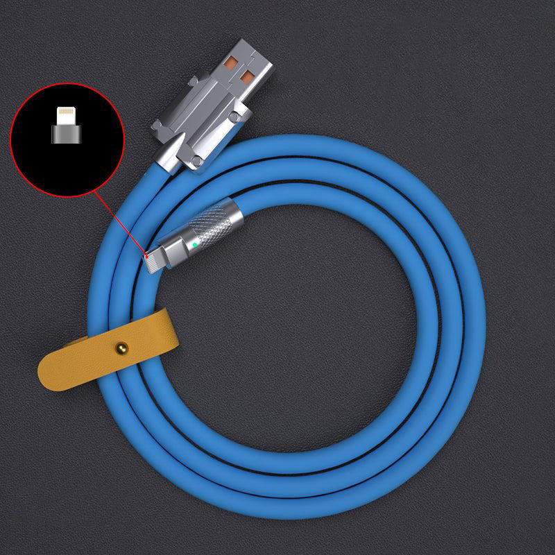 Strapazierfähiges USB-C-Schnellladekabel mit Zinklegierung