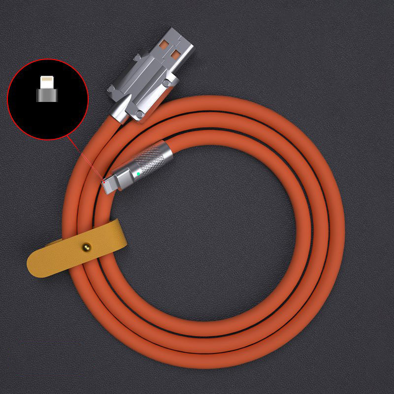 Strapazierfähiges USB-C-Schnellladekabel mit Zinklegierung