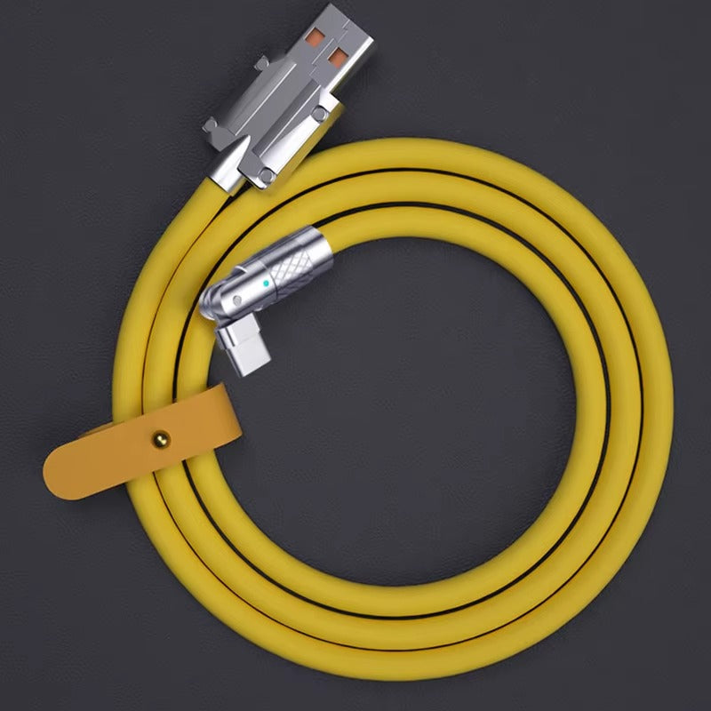 Strapazierfähiges USB-C-Schnellladekabel mit Zinklegierung