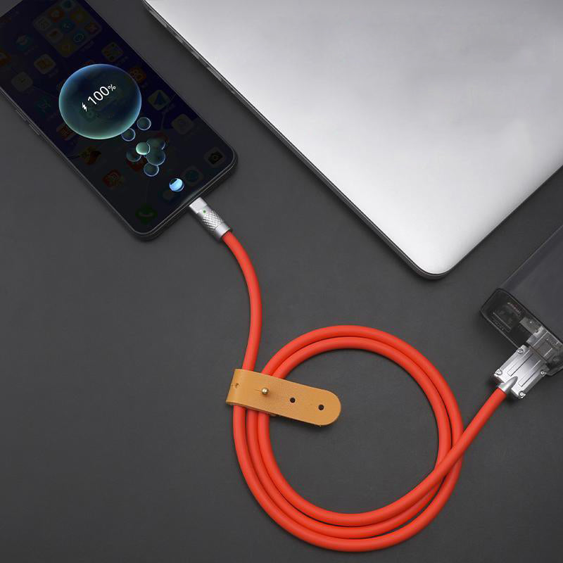 Strapazierfähiges USB-C-Schnellladekabel mit Zinklegierung