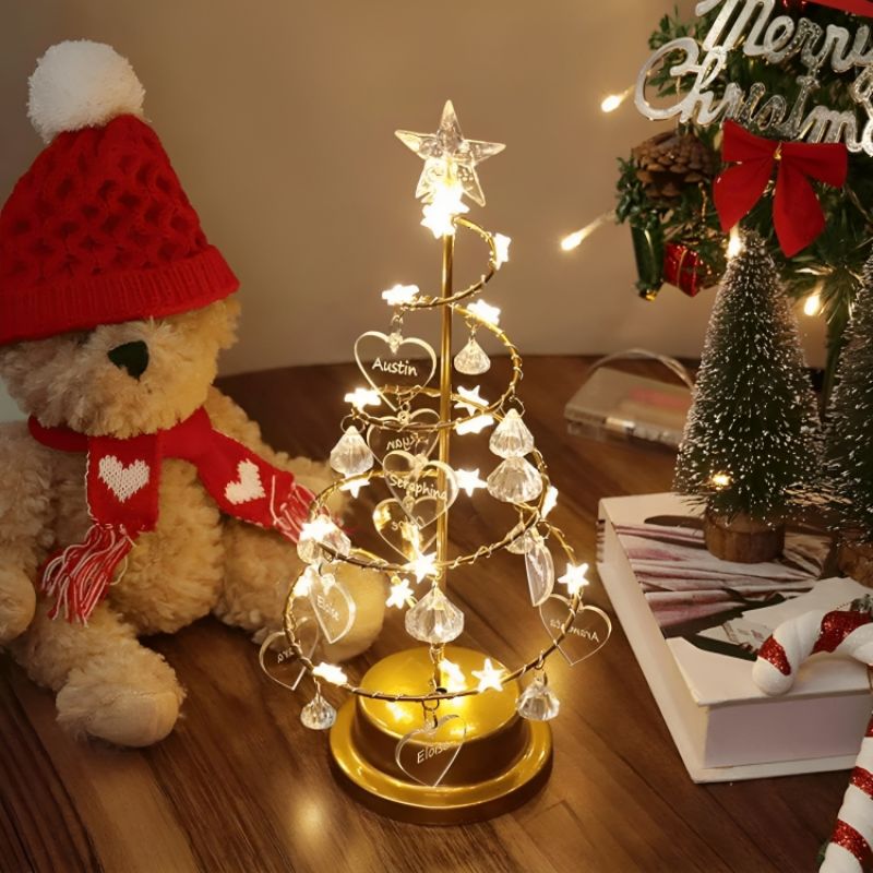 Personalisierter Christbaumschmuck – Stammbaum