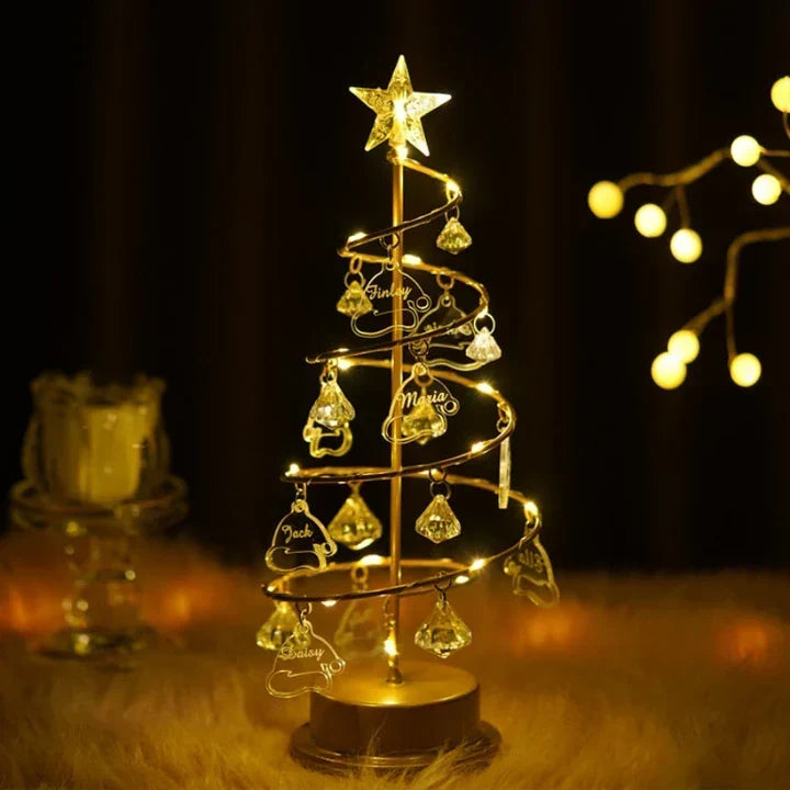 Personalisierter Christbaumschmuck – Stammbaum