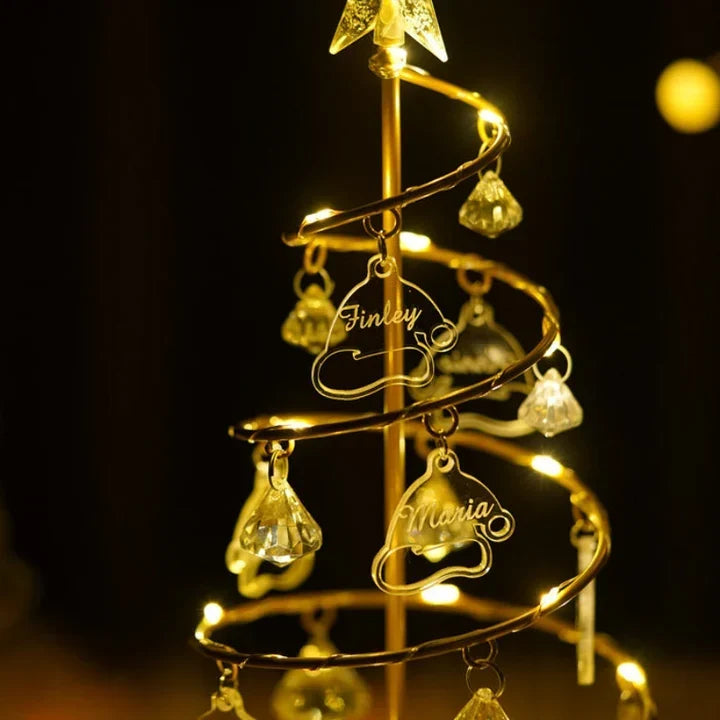 Personalisierter Christbaumschmuck – Stammbaum