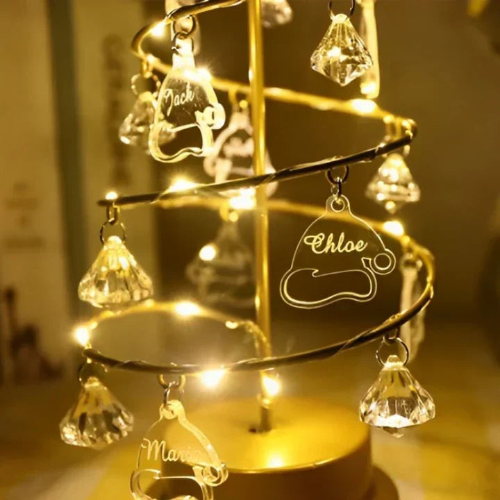 Personalisierter Christbaumschmuck – Stammbaum