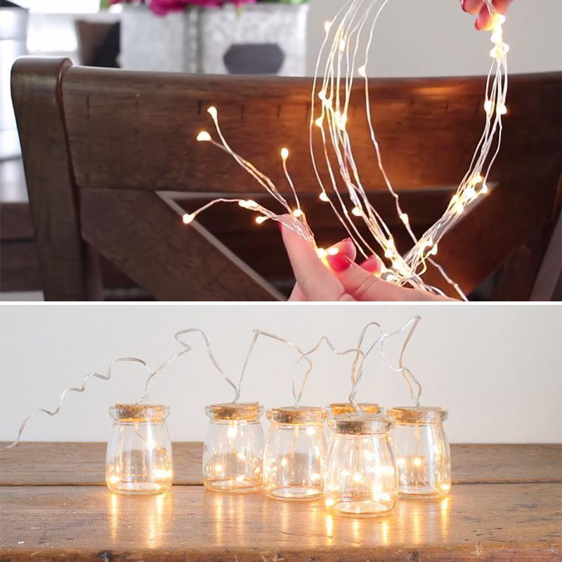 Glühwürmchen-Lichterkettenbündel - Magische LED-Lichter für jeden Anlass