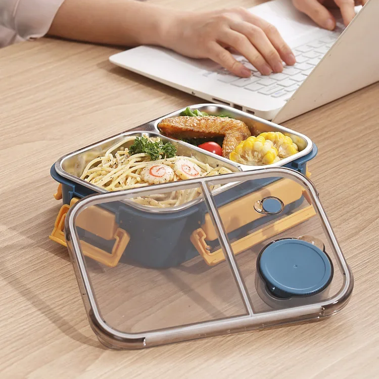 Isolierter Speisewärmer-Behälter – Tragbare Thermo-Lunchbox für warme Speisen