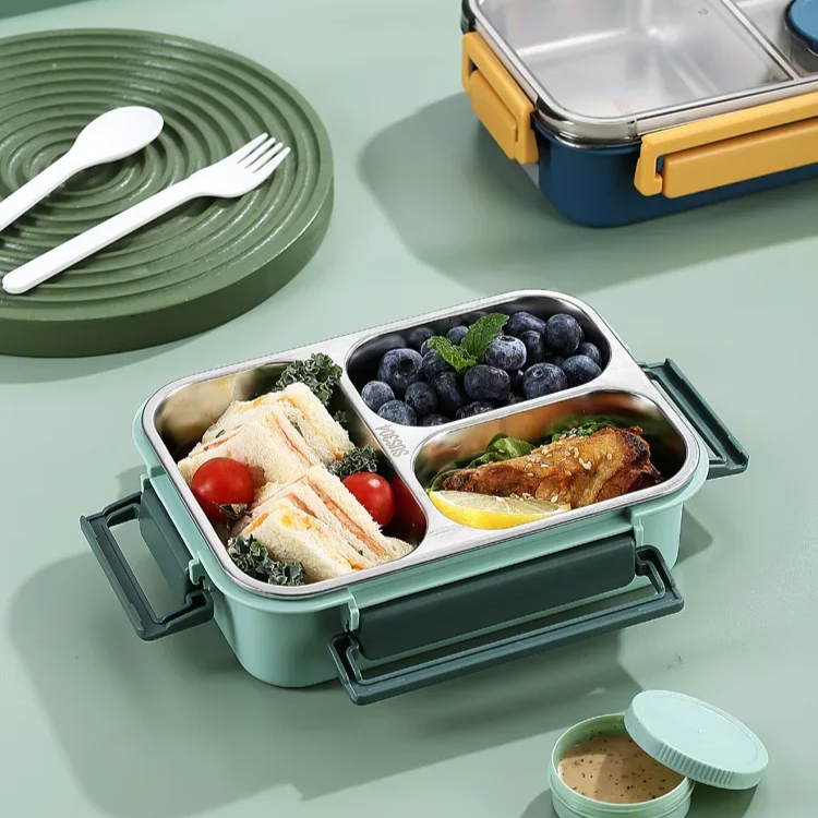 Isolierter Speisewärmer-Behälter – Tragbare Thermo-Lunchbox für warme Speisen
