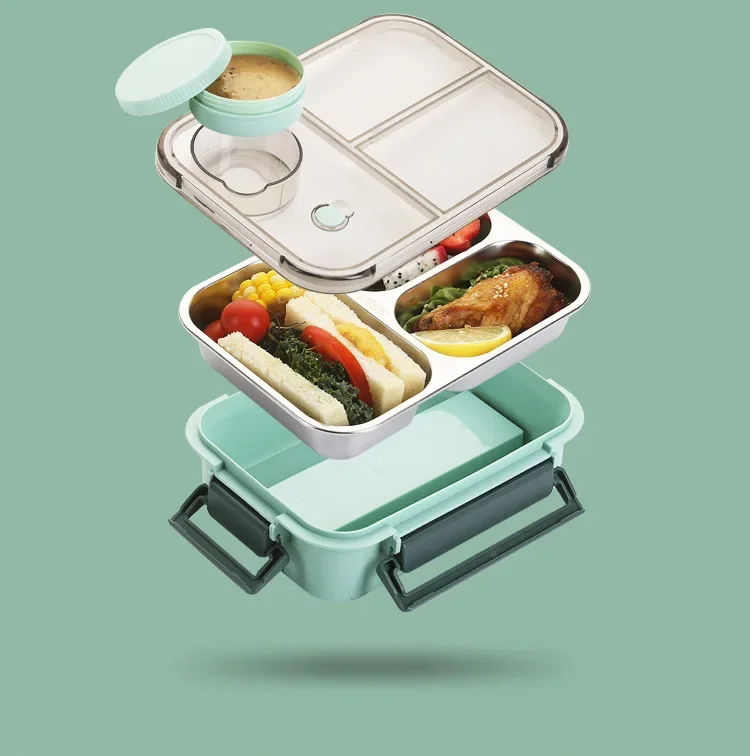 Isolierter Speisewärmer-Behälter – Tragbare Thermo-Lunchbox für warme Speisen