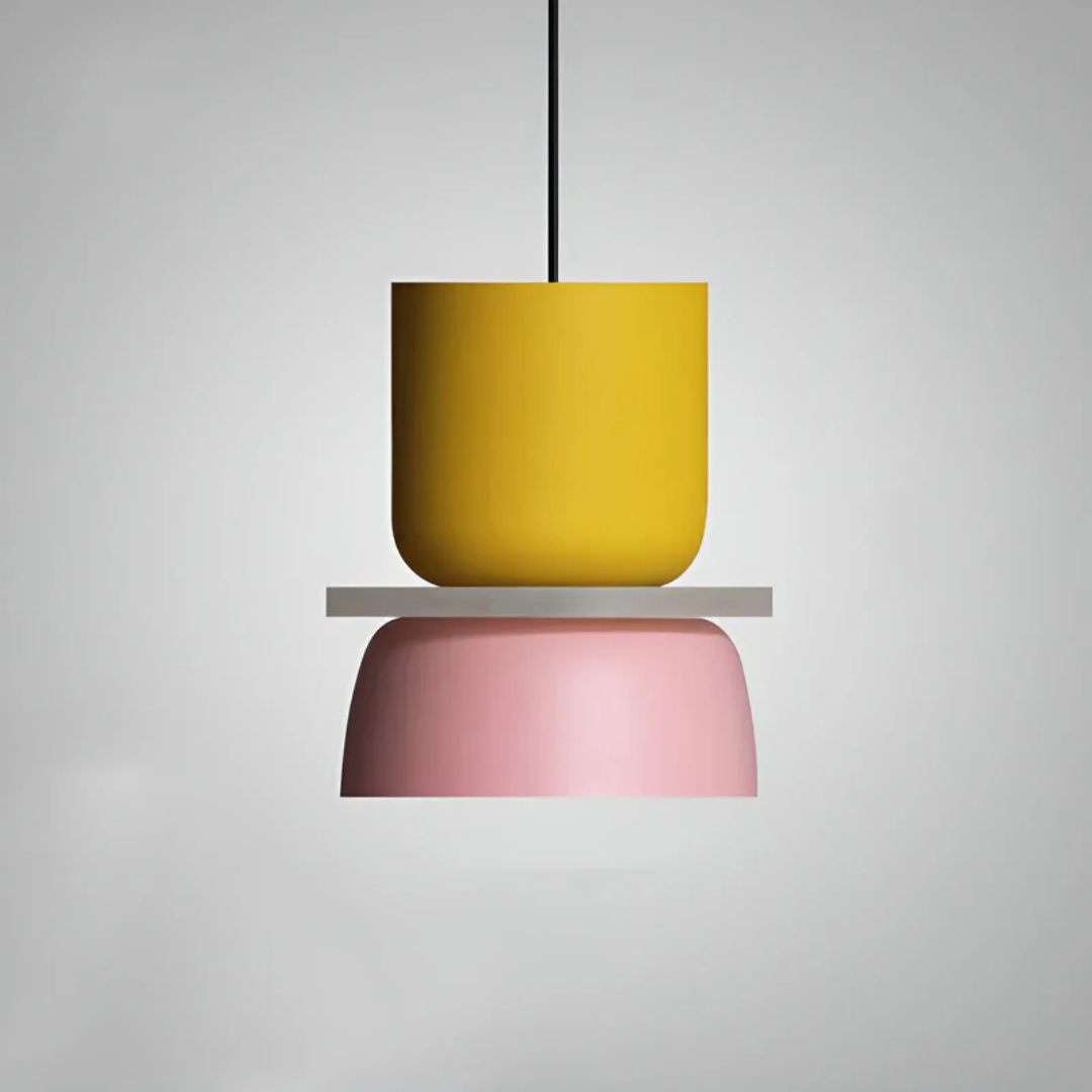 Farbenfrohe und modische Macaron LED-Hängelampe