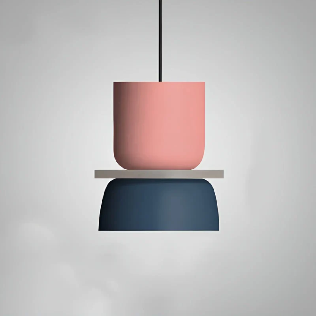 Farbenfrohe und modische Macaron LED-Hängelampe