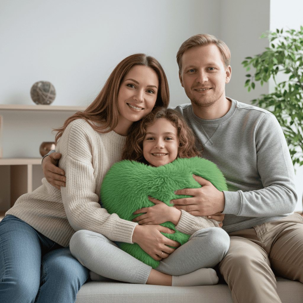 Herzförmiges Zierkissen – Weich und stilvoll für jedes Zuhause
