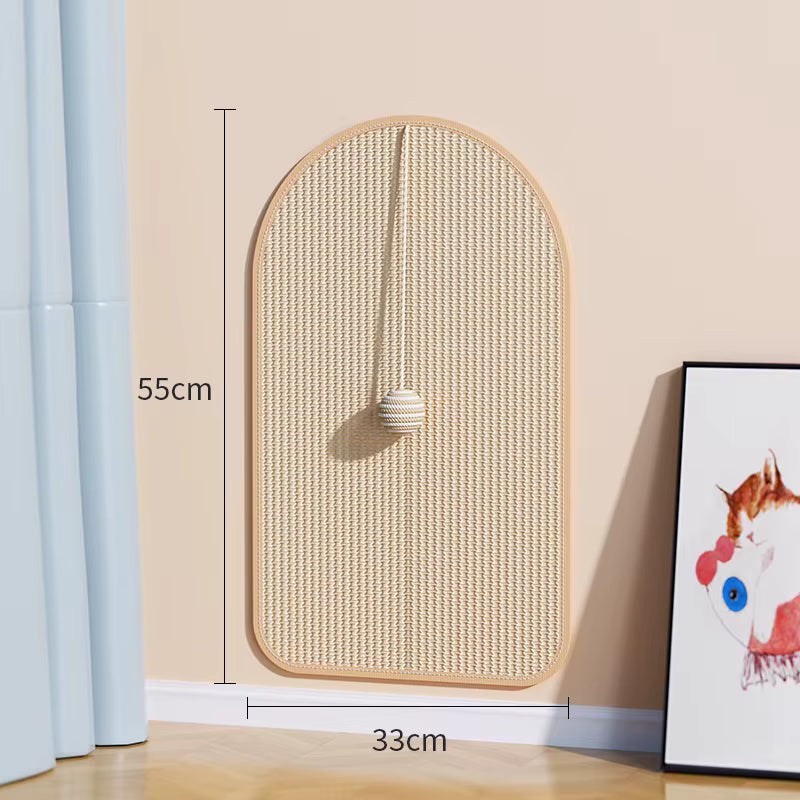 Sisal-Kratzmatte für Katzen – Schützt Möbel, Boden und Wand