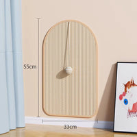 Sisal-Kratzmatte für Katzen – Schützt Möbel, Boden und Wand