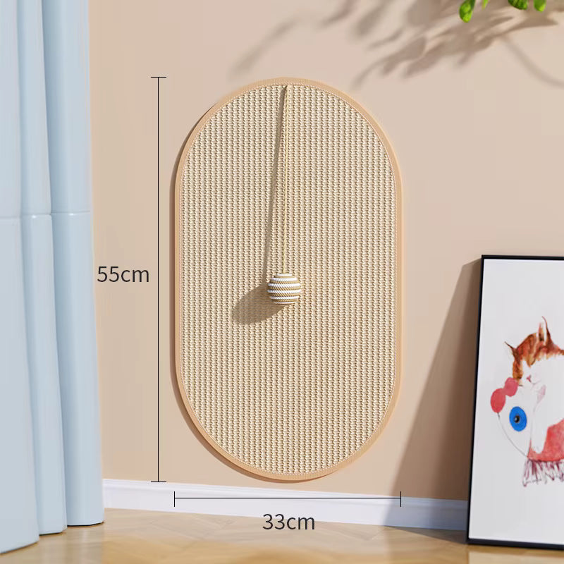 Sisal-Kratzmatte für Katzen – Schützt Möbel, Boden und Wand
