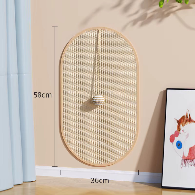 Sisal-Kratzmatte für Katzen – Schützt Möbel, Boden und Wand