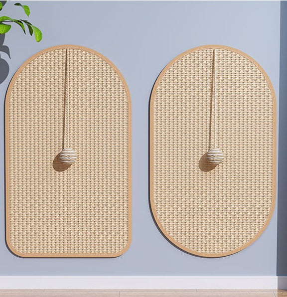 Sisal-Kratzmatte für Katzen – Schützt Möbel, Boden und Wand