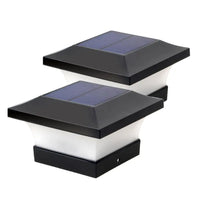 Solar-Wandleuchte | IP65 wasserdicht | 3000K/6000K Farbtemperatur | Mit Dämmerungssensor | 2000 mAh Akku