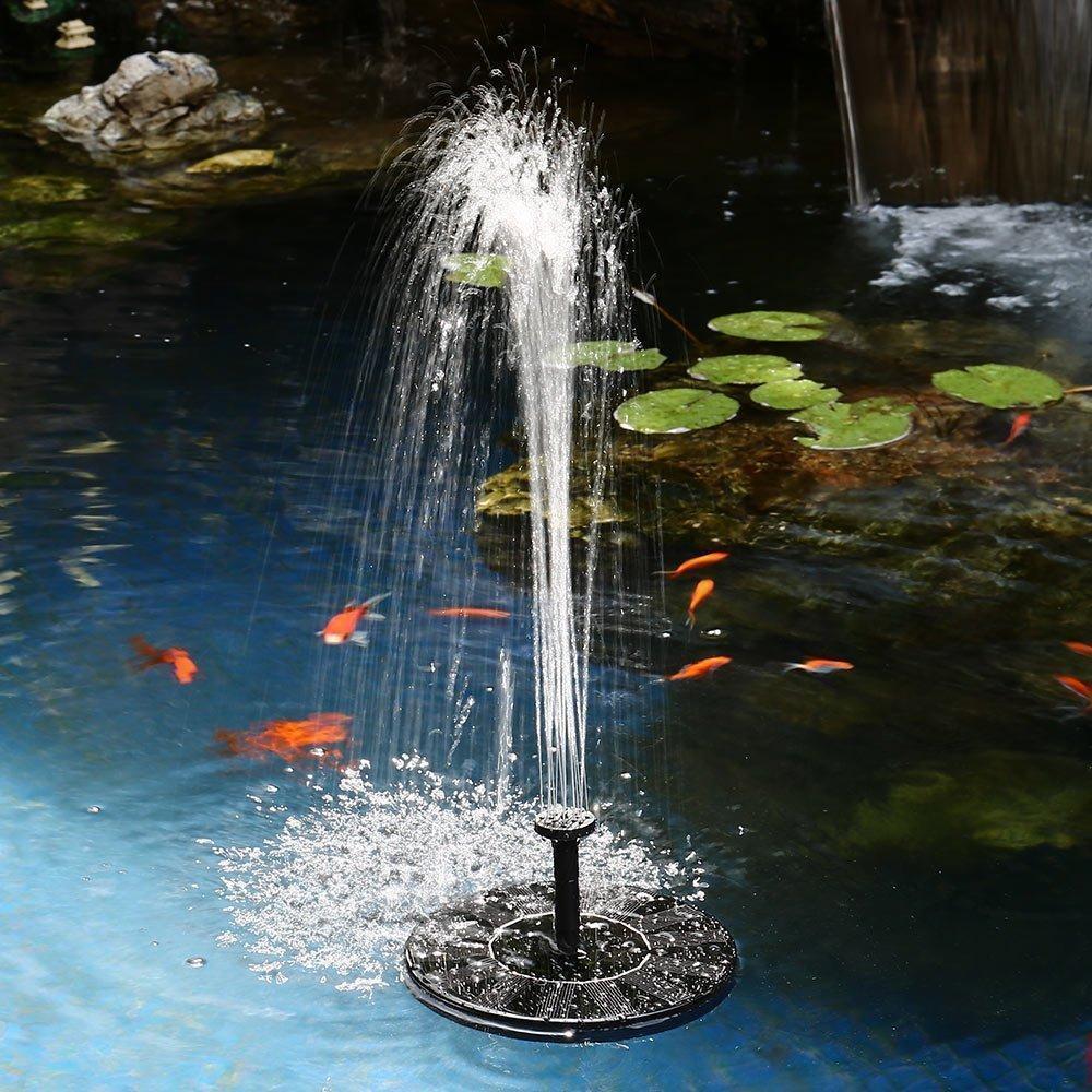 Solar-Springbrunnenpumpe – für Gartenteich, Vogeltränke oder Gartendekoration