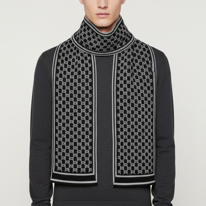 Gewebter Jacquard-Schal