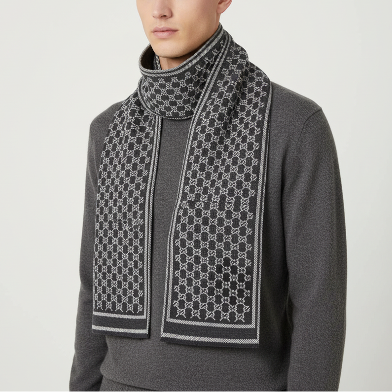 Gewebter Jacquard-Schal