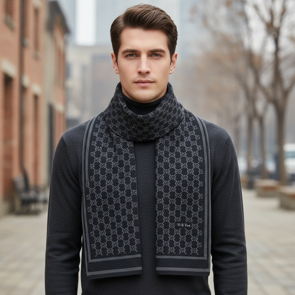 Gewebter Jacquard-Schal