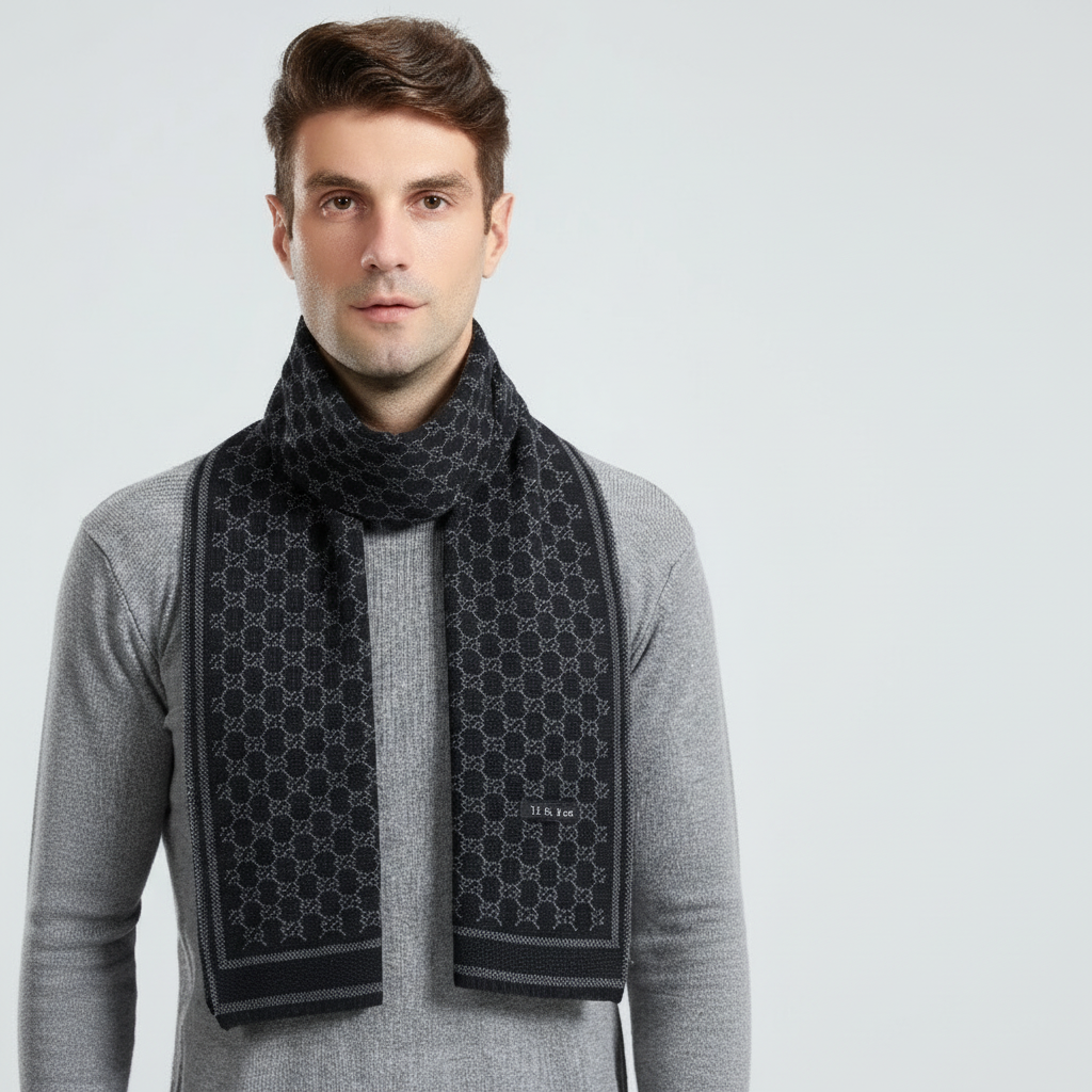 Gewebter Jacquard-Schal
