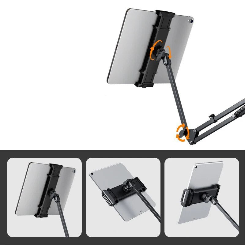 Tablethalterung – um 360° drehbare, verstellbare Halterung