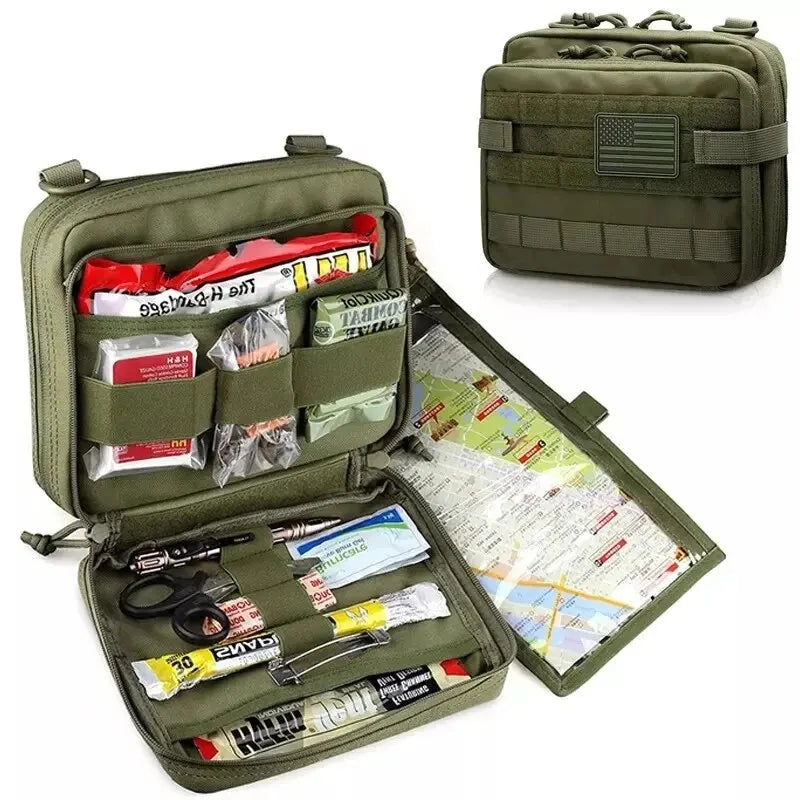 Taktische MOLLE-Admin-Tasche mit Magazin- und Zubehöraufbewahrung