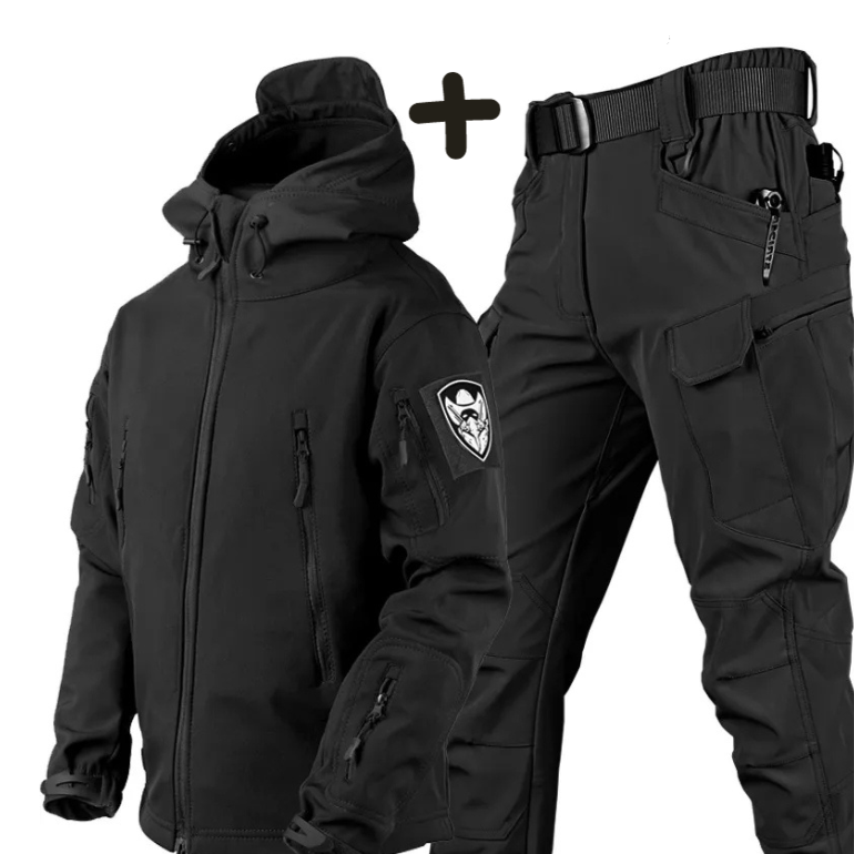 Taktisches Herren-Set mit Kapuze