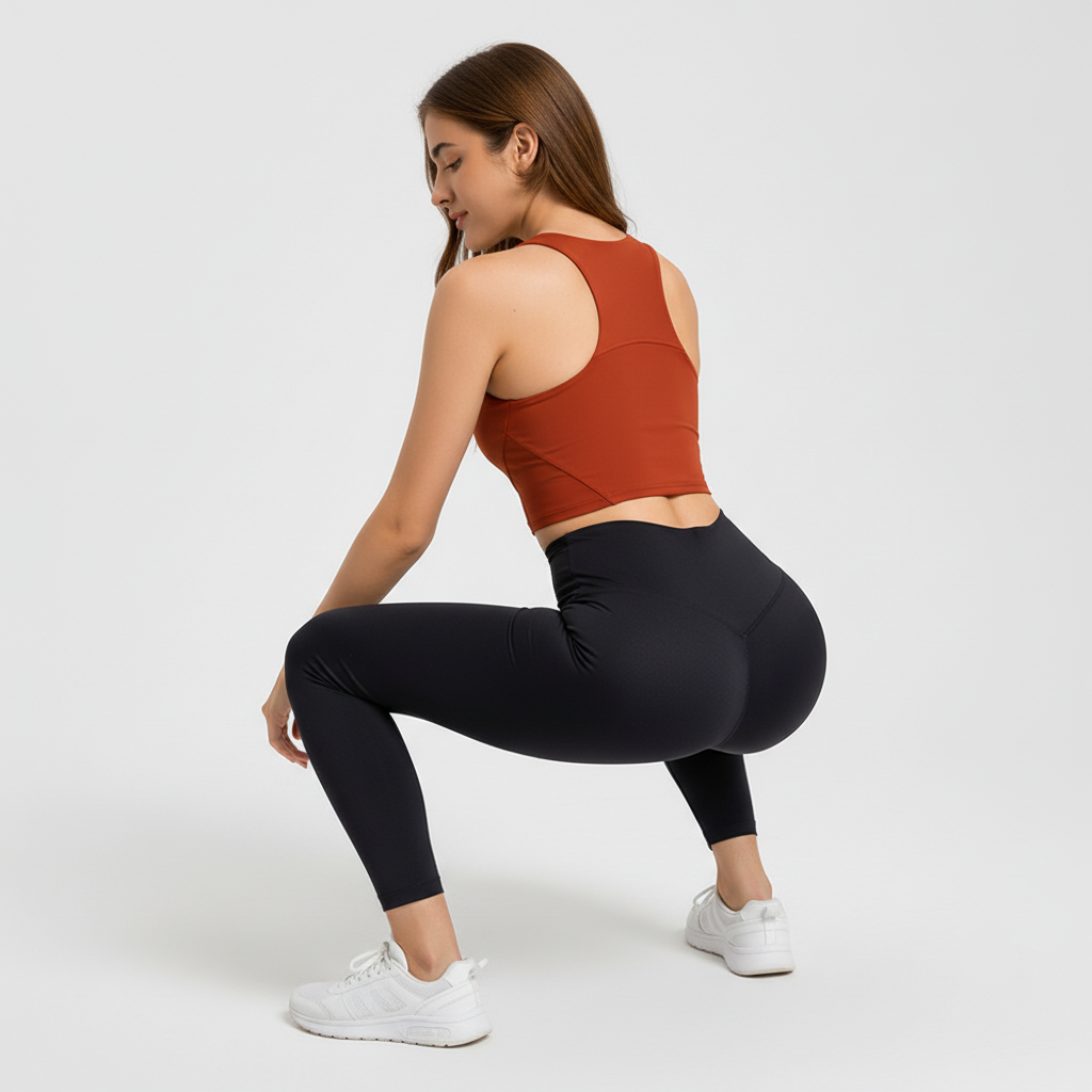 Stützendes Sporttop mit herausnehmbaren Polstern