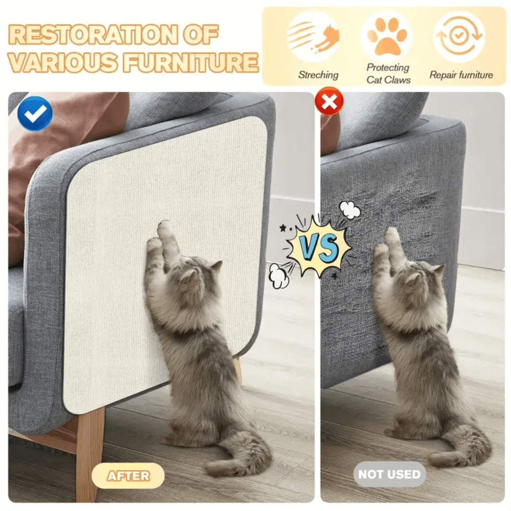 Strapazierfähige Möbelschutzmatte für Katzen