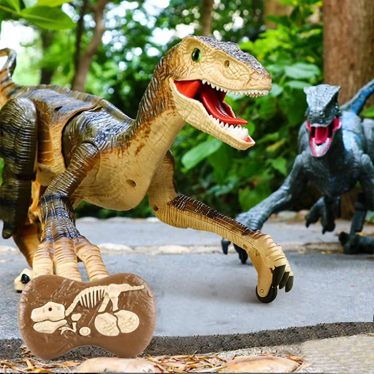 Ferngesteuerte Dinosaurier