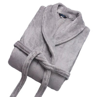 Winter-Bademantel mit Gürtel und langen Ärmeln für Damen und Herren