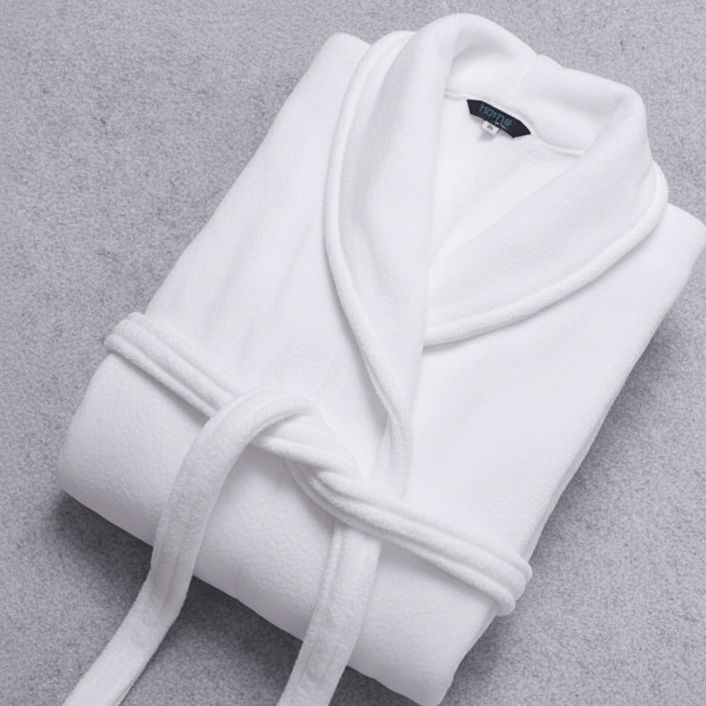 Winter-Bademantel mit Gürtel und langen Ärmeln für Damen und Herren