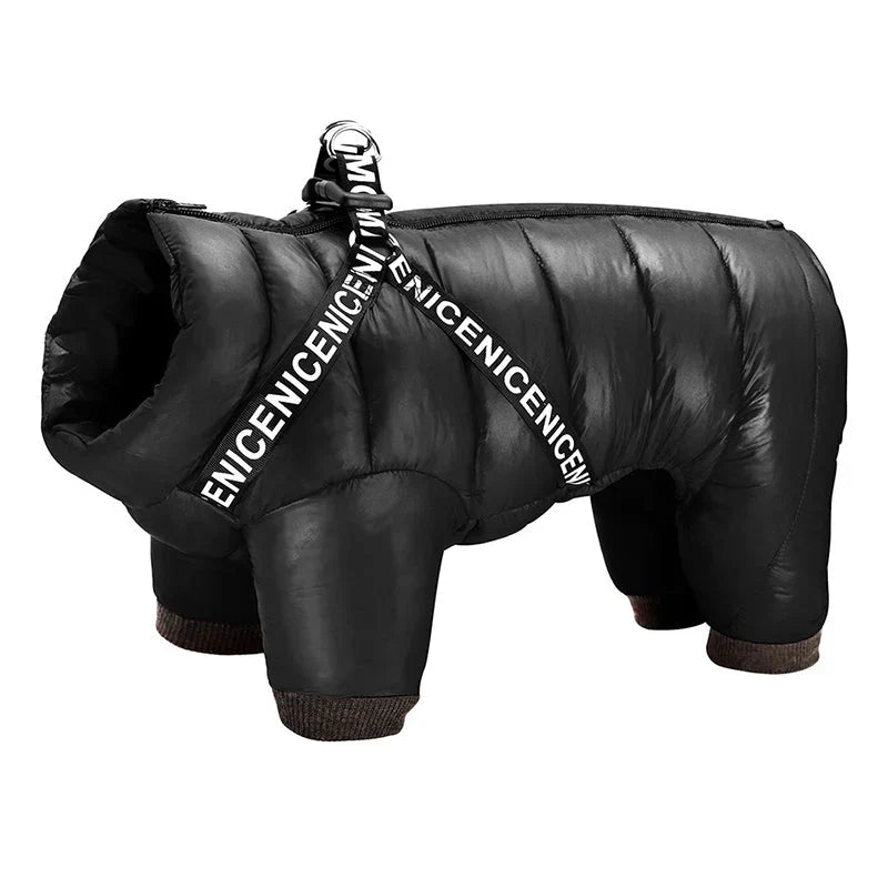 Winter-Hundemantel: wärmeisolierte, wasserdichte Hunde-Winterjacke