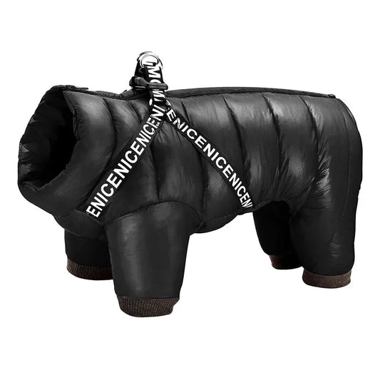 Winter-Hundemantel: wärmeisolierte, wasserdichte Hunde-Winterjacke