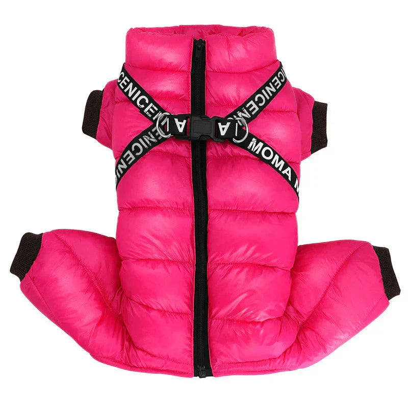 Winter-Hundemantel: wärmeisolierte, wasserdichte Hunde-Winterjacke